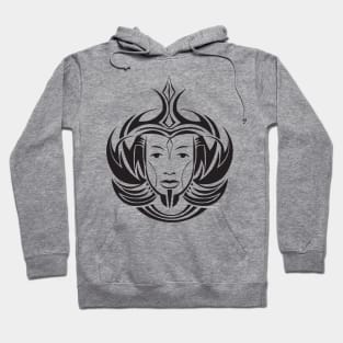 Asian Queen Tattoo Hoodie